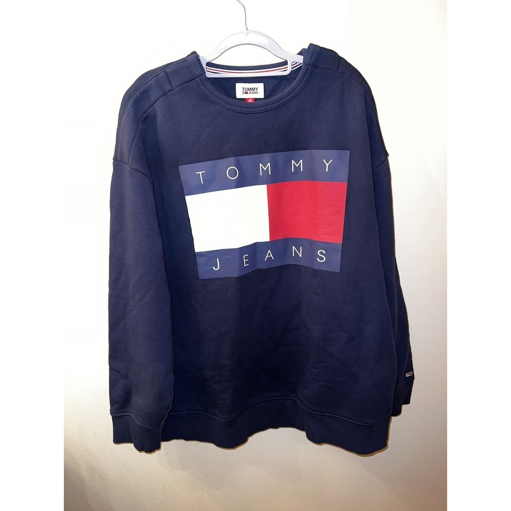 Tommy Hilfiger Men’s Adaptive Sweatshirt With Adjustable Size XL.